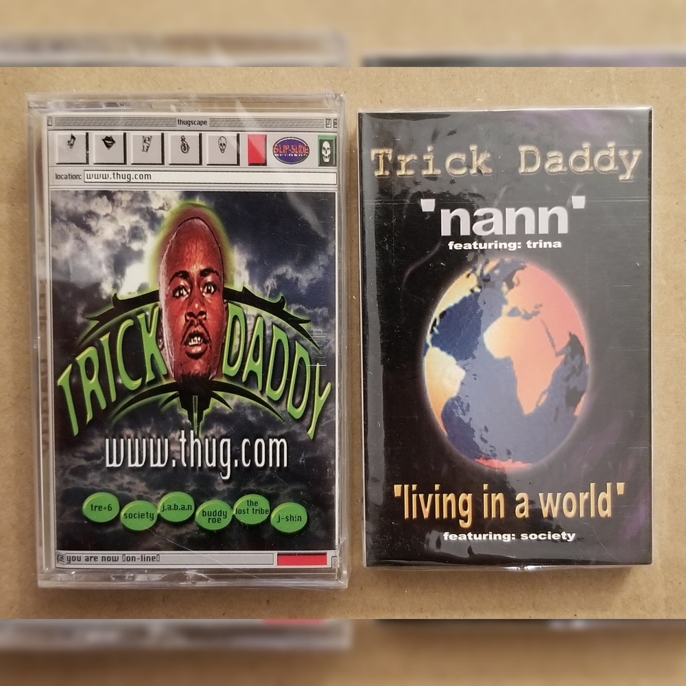 Lot of (2) Trick Daddy Cassettes